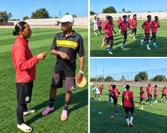 Mambinhas preparam estreia histórica no Mundial e Festival Sub-15 da FIFA